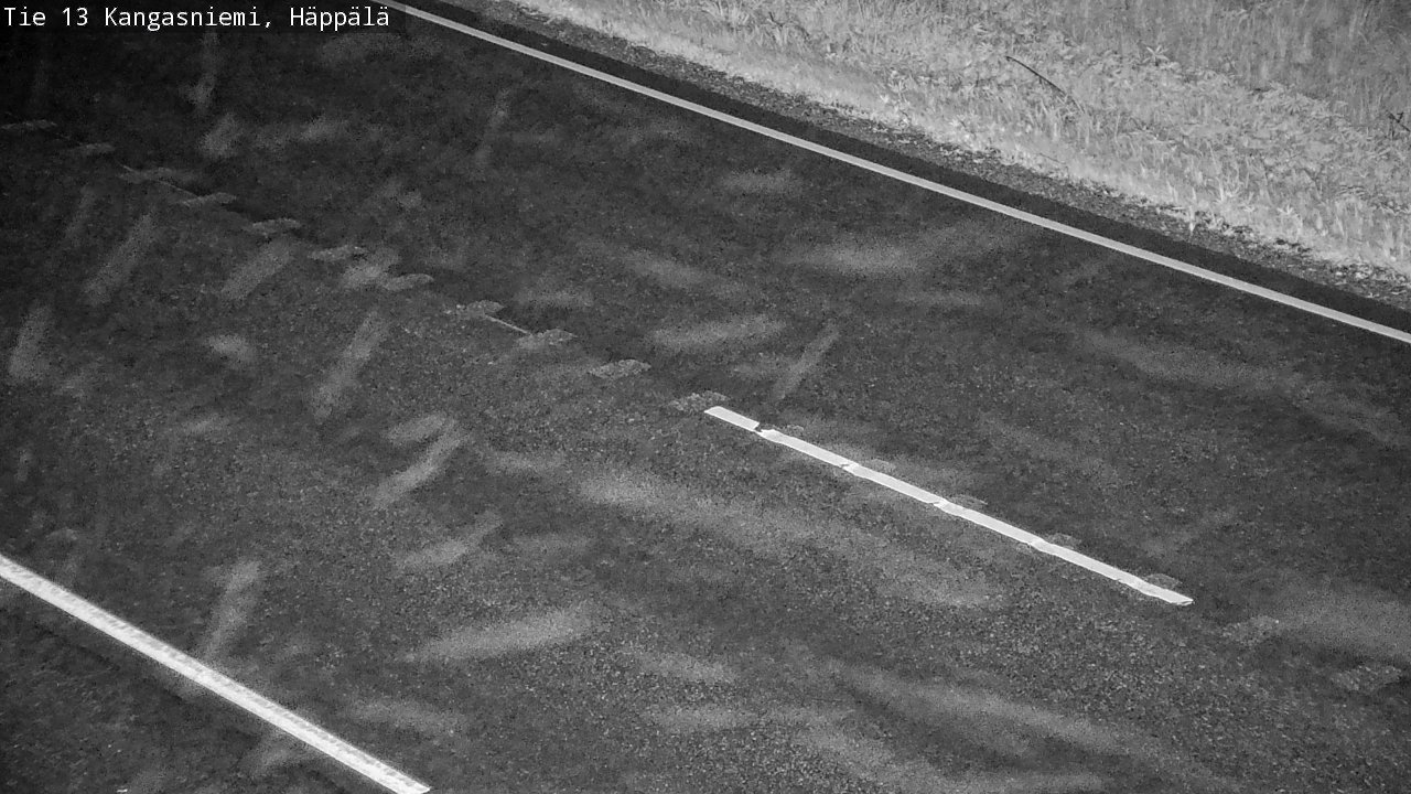 Weather Camera Image Road 13 Kangasniemi, Häppälä, Kangasniemi, Etelä-Savo