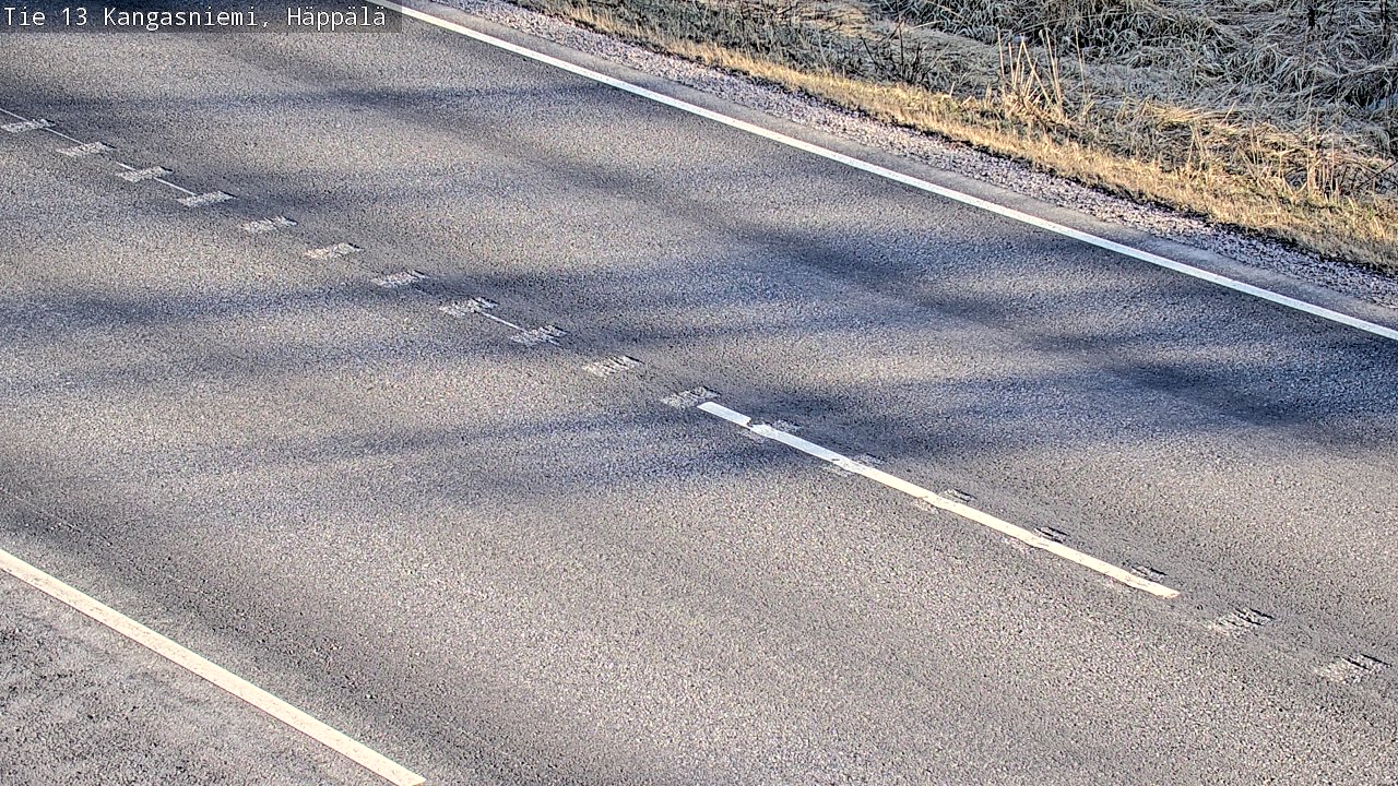 Weather Camera Image Väg 13 Kangasniemi, Häppälä, Kangasniemi, Etelä-Savo