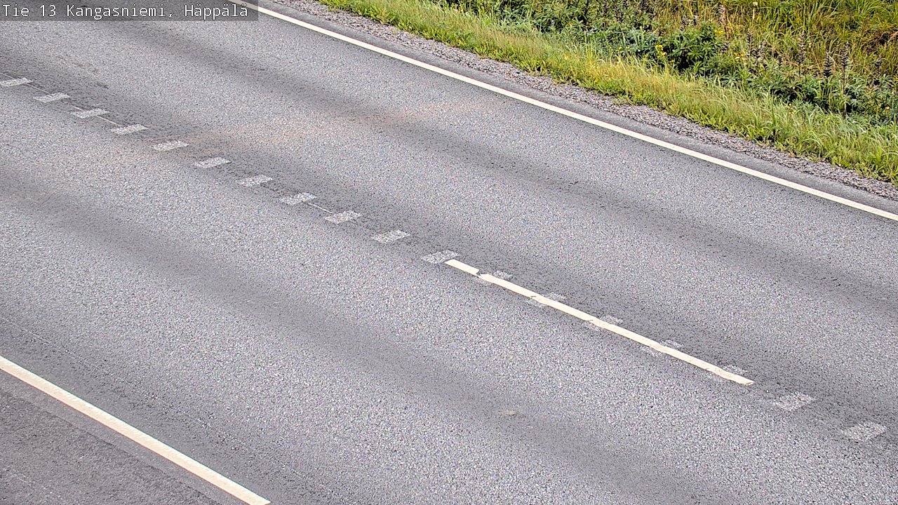 Weather Camera Image Väg 13 Kangasniemi, Häppälä, Kangasniemi, Etelä-Savo