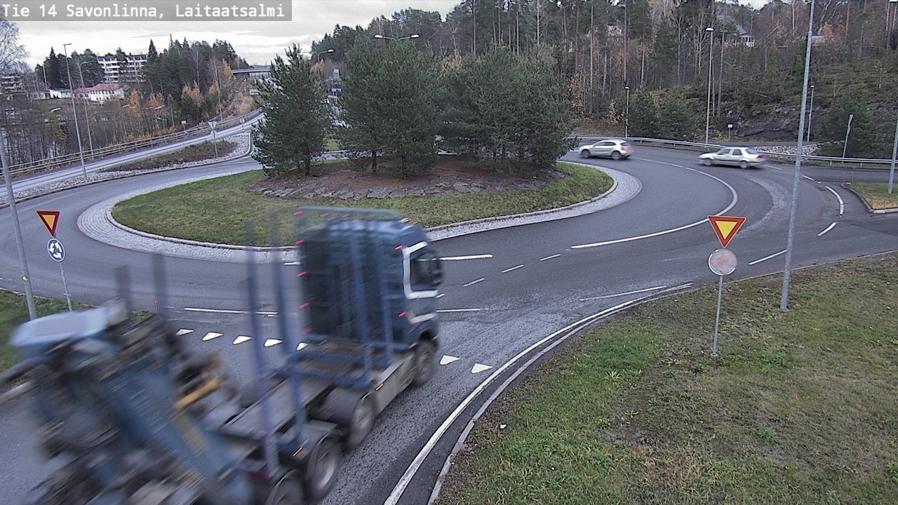 Kelikamerat Kuva Tie 14 Savonlinna, Laitaatsalmi, Savonlinna, Etelä-Savo