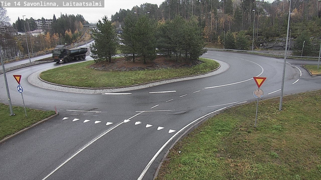 Kelikamerat Kuva Tie 14 Savonlinna, Laitaatsalmi, Savonlinna, Etelä-Savo