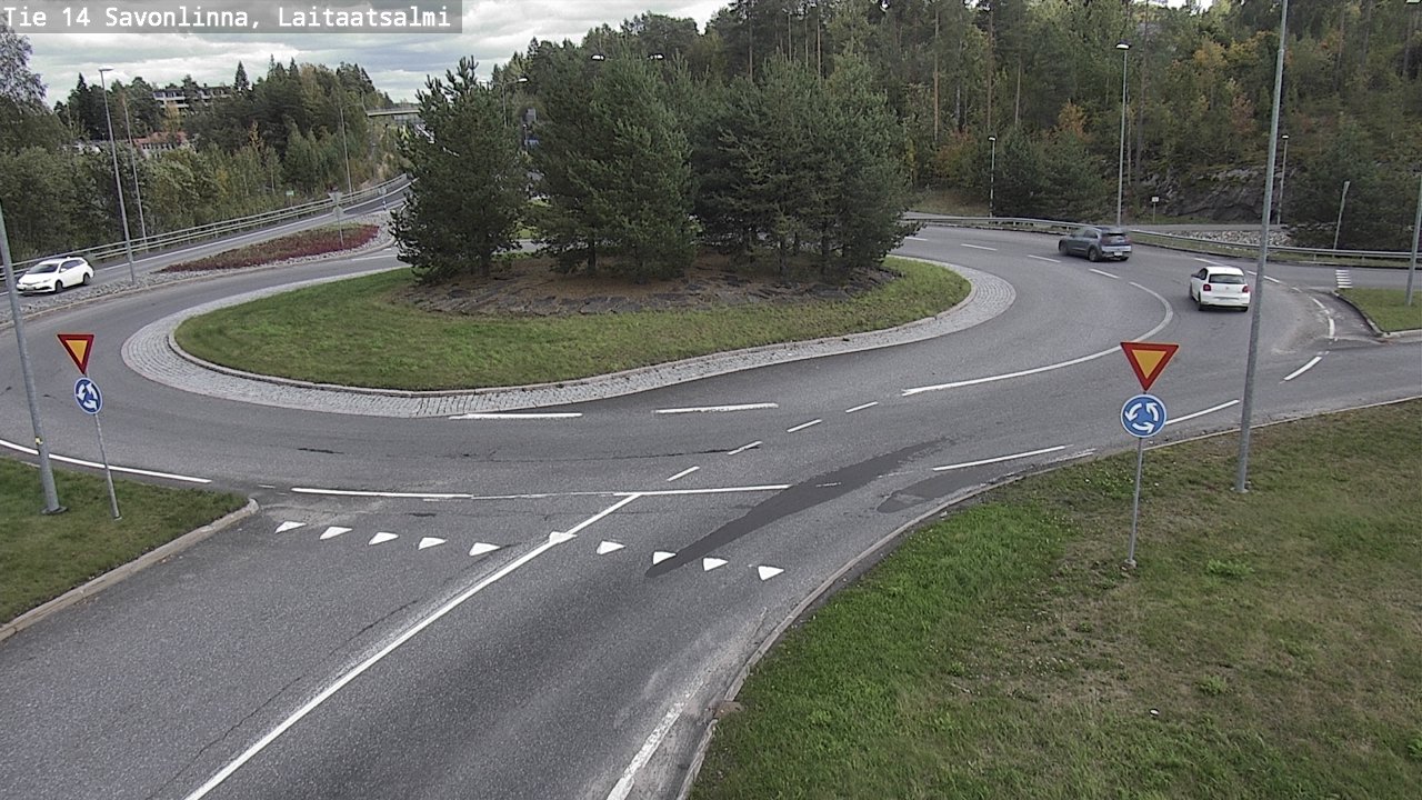 Kelikamerat Kuva Tie 14 Savonlinna, Laitaatsalmi, Savonlinna, Etelä-Savo