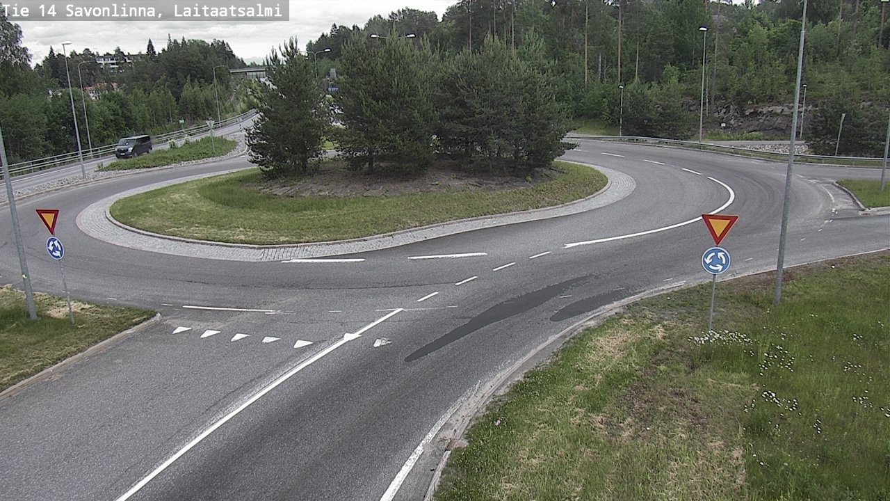 Kelikamerat Kuva Tie 14 Savonlinna, Laitaatsalmi, Savonlinna, Etelä-Savo
