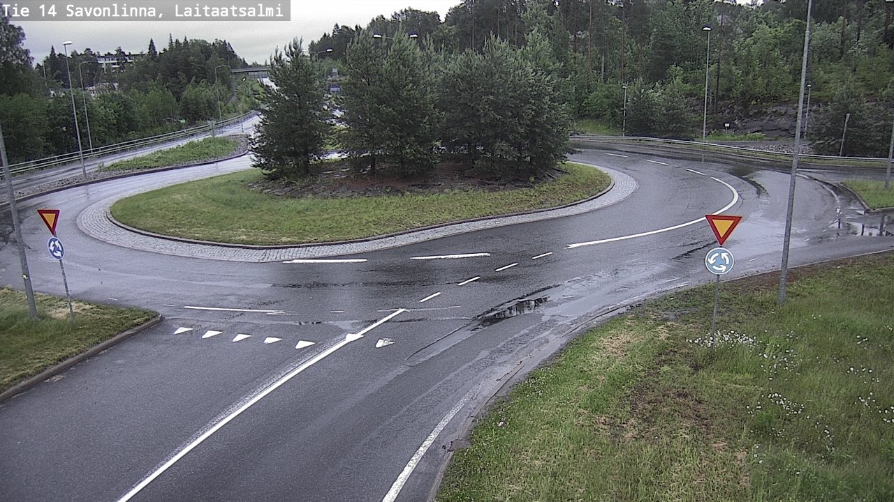 Kelikamerat Kuva Tie 14 Savonlinna, Laitaatsalmi, Savonlinna, Etelä-Savo