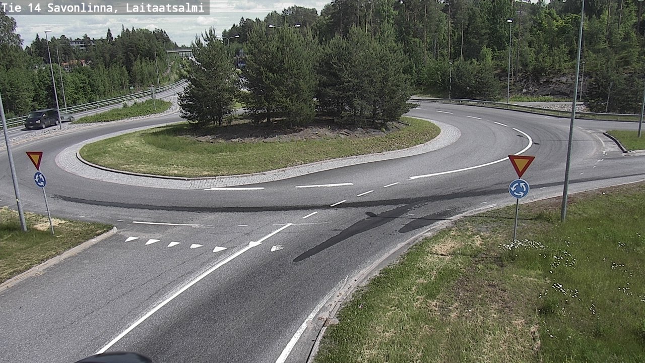 Kelikamerat Kuva Tie 14 Savonlinna, Laitaatsalmi, Savonlinna, Etelä-Savo