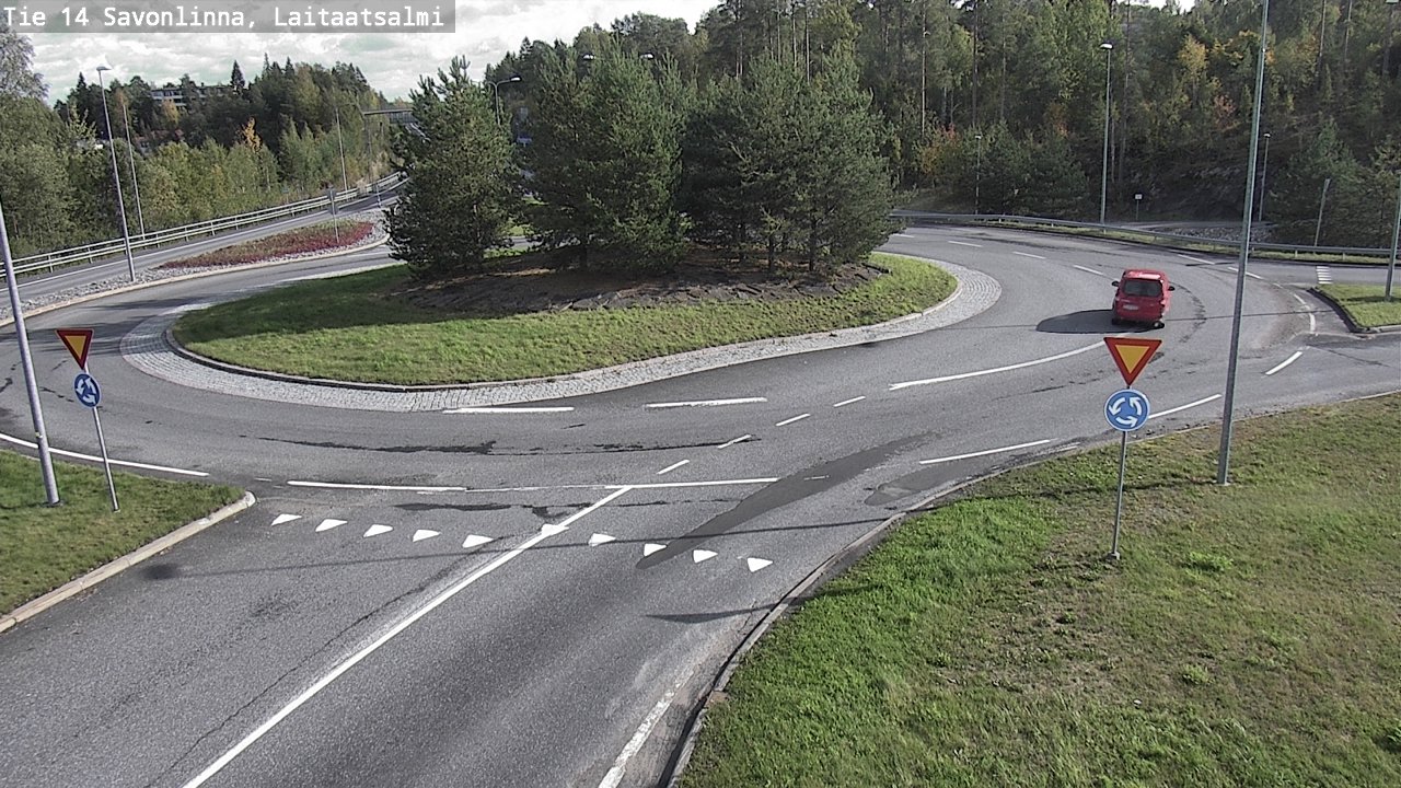 Kelikamerat Kuva Tie 14 Savonlinna, Laitaatsalmi, Savonlinna, Etelä-Savo