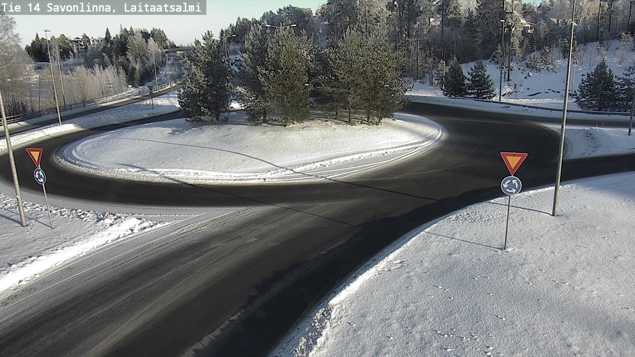 Kelikamerat Kuva Tie 14 Savonlinna, Laitaatsalmi, Savonlinna, Etelä-Savo