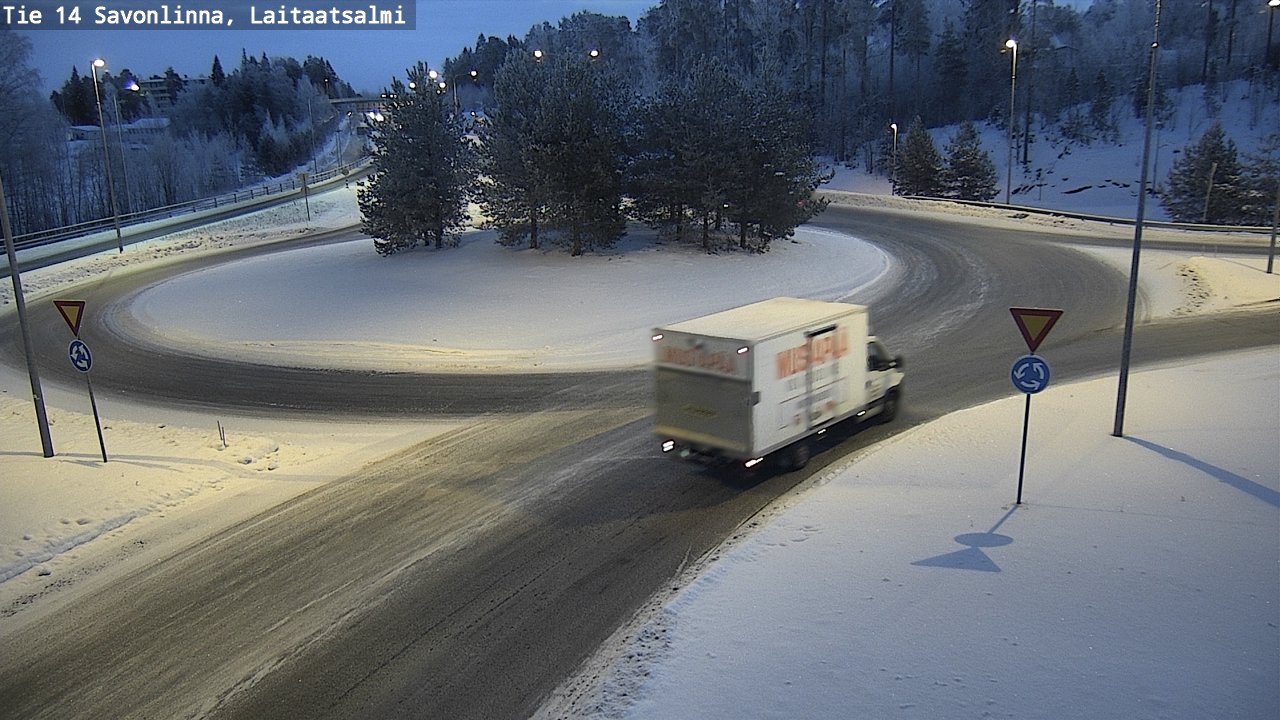 Kelikamerat Kuva Tie 14 Savonlinna, Laitaatsalmi, Savonlinna, Etelä-Savo