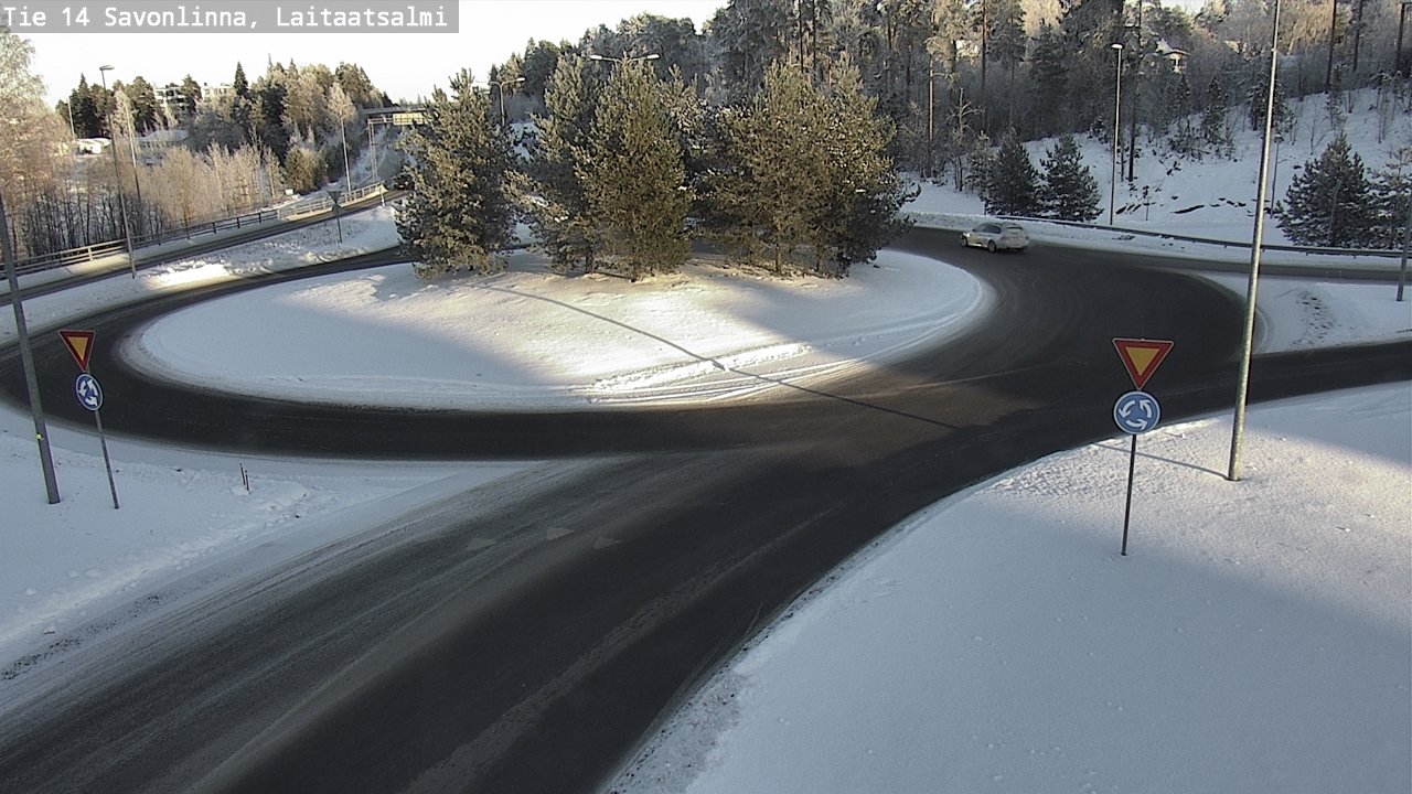 Kelikamerat Kuva Tie 14 Savonlinna, Laitaatsalmi, Savonlinna, Etelä-Savo