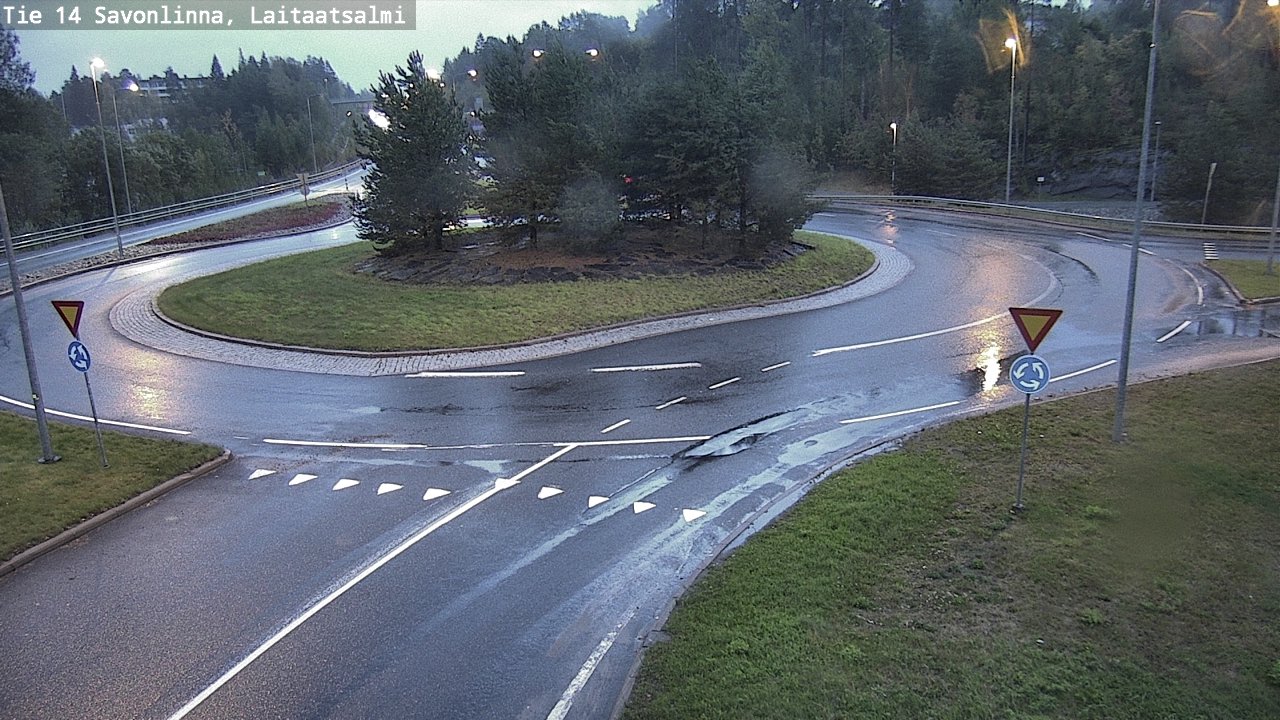 Weather Camera Image Road 14 Savonlinna, Laitaatsalmi, Savonlinna, Etelä-Savo