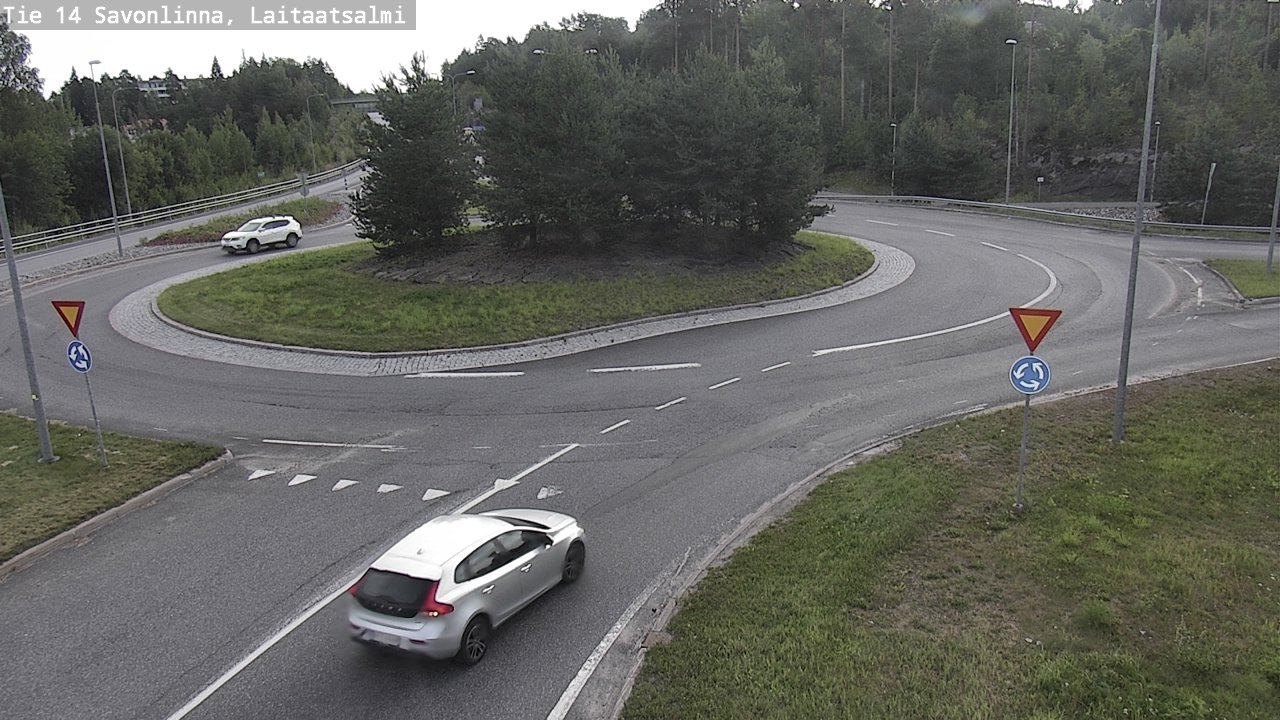 Weather Camera Image Road 14 Savonlinna, Laitaatsalmi, Savonlinna, Etelä-Savo