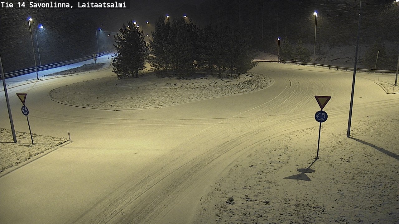 Kelikamerat Kuva Tie 14 Savonlinna, Laitaatsalmi, Savonlinna, Etelä-Savo