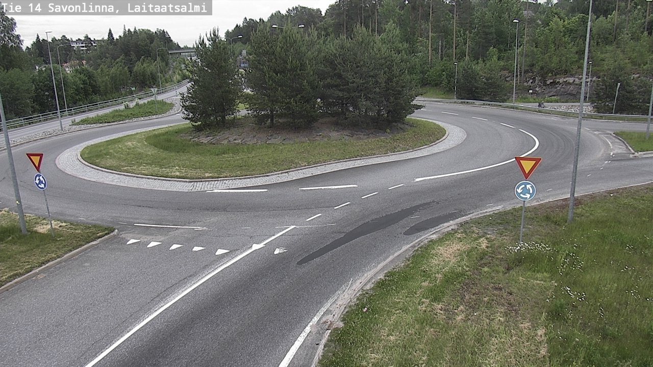 Kelikamerat Kuva Tie 14 Savonlinna, Laitaatsalmi, Savonlinna, Etelä-Savo