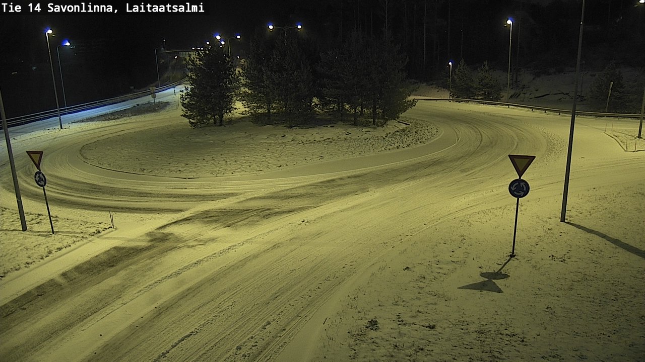 Kelikamerat Kuva Tie 14 Savonlinna, Laitaatsalmi, Savonlinna, Etelä-Savo