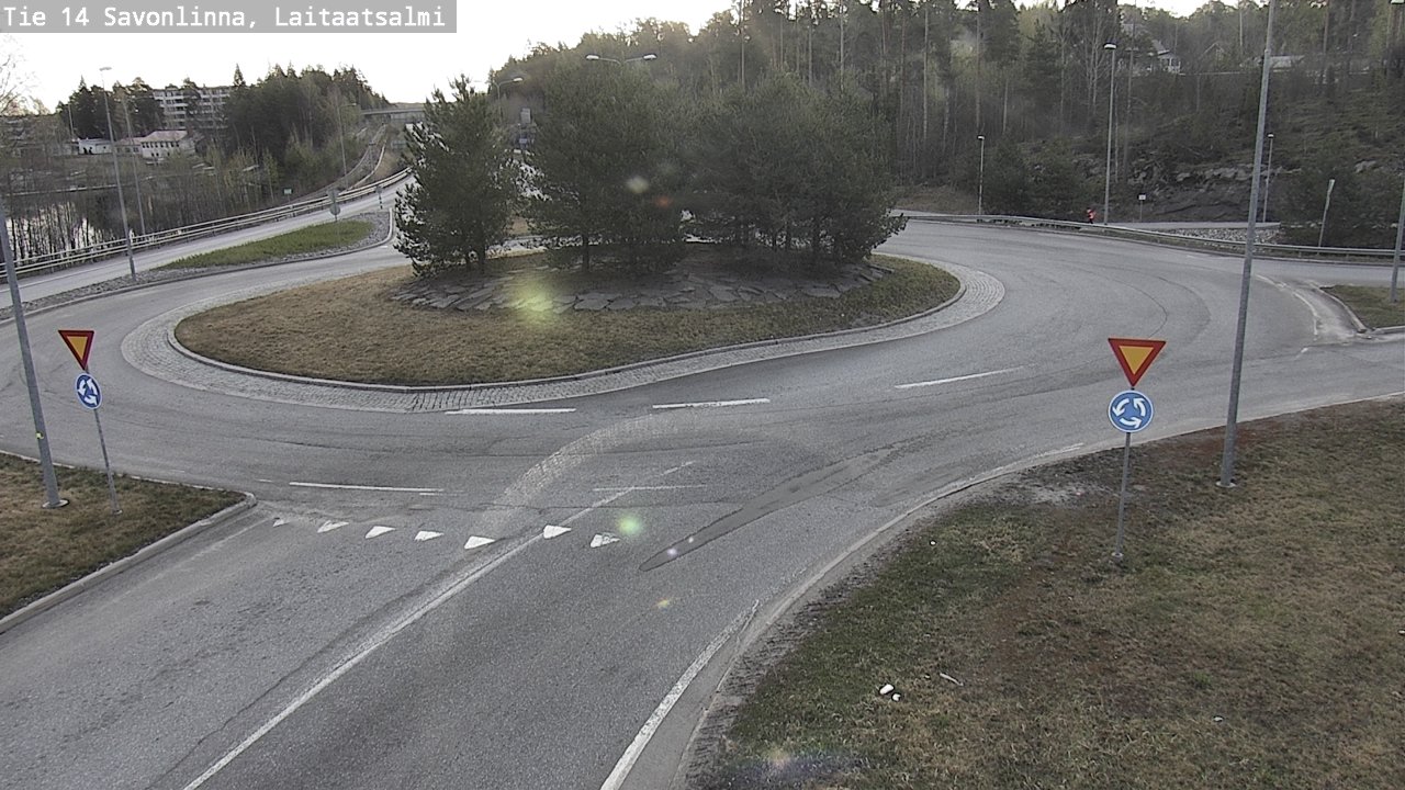 Kelikamerat Kuva Tie 14 Savonlinna, Laitaatsalmi, Savonlinna, Etelä-Savo