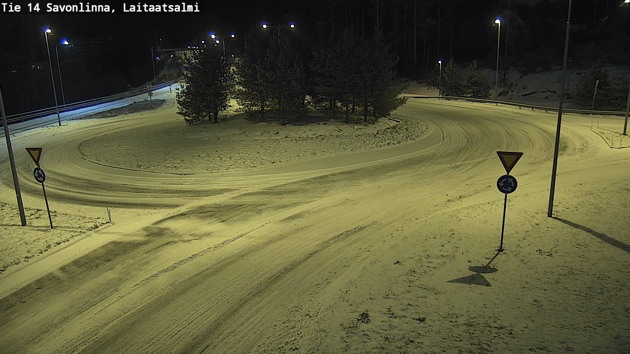 Kelikamerat Kuva Tie 14 Savonlinna, Laitaatsalmi, Savonlinna, Etelä-Savo