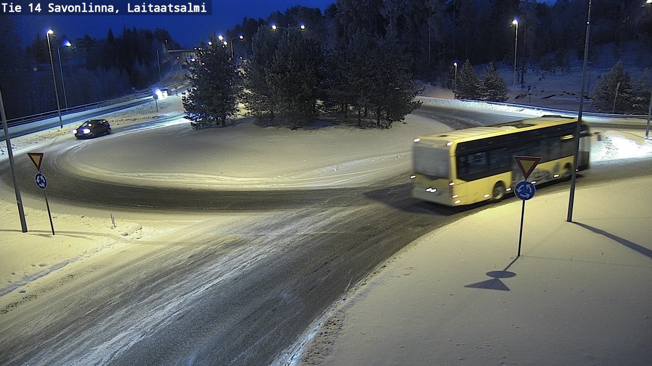 Kelikamerat Kuva Tie 14 Savonlinna, Laitaatsalmi, Savonlinna, Etelä-Savo