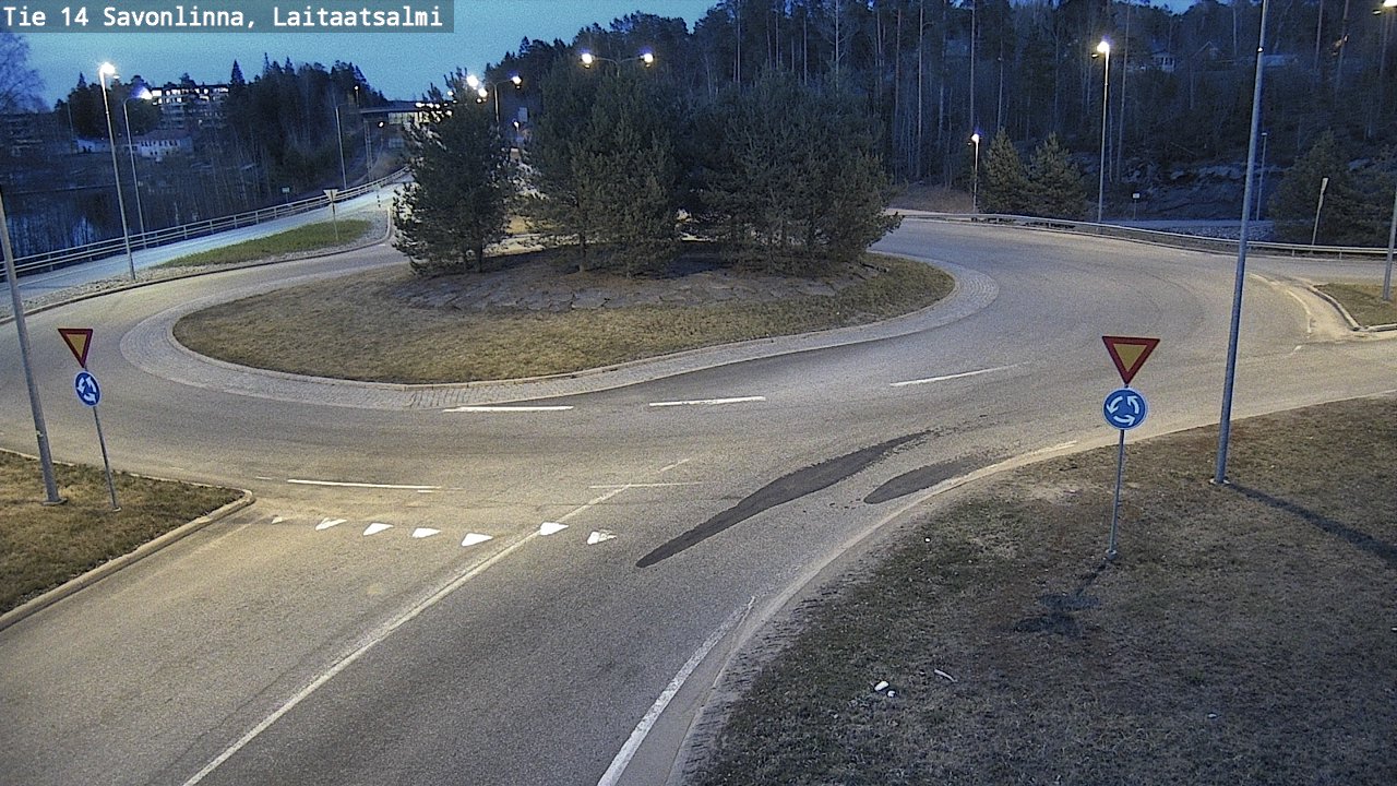 Weather Camera Image Väg 14 Nyslott, Laitaatsalmi, Savonlinna, Etelä-Savo