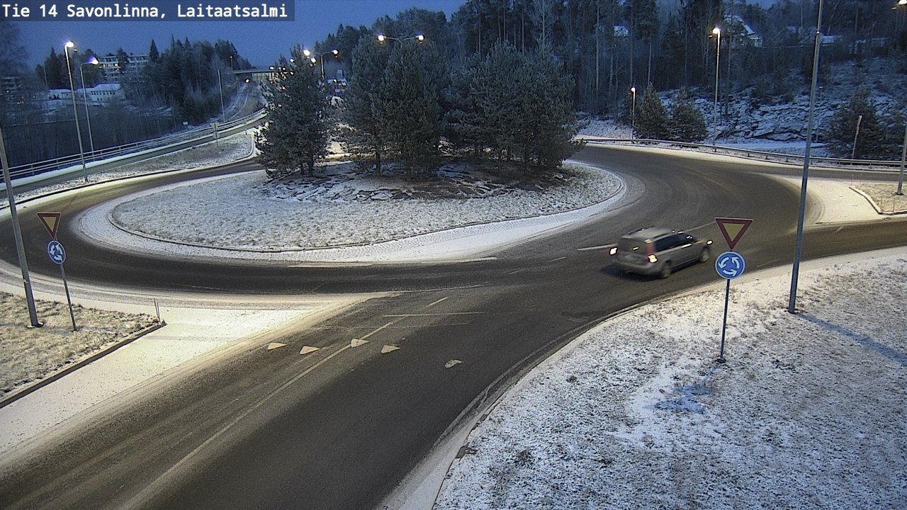 Kelikamerat Kuva Tie 14 Savonlinna, Laitaatsalmi, Savonlinna, Etelä-Savo