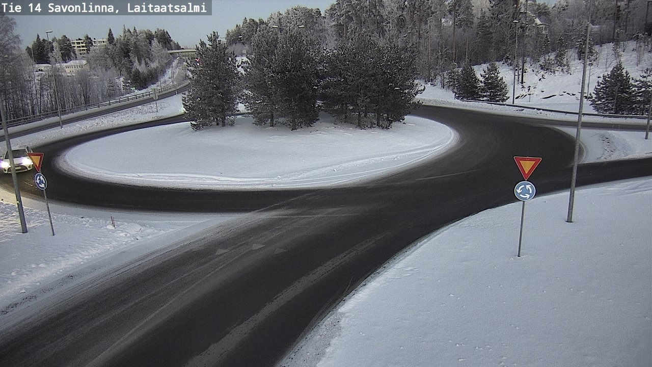 Kelikamerat Kuva Tie 14 Savonlinna, Laitaatsalmi, Savonlinna, Etelä-Savo