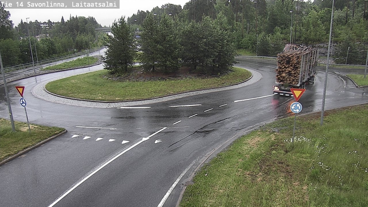 Kelikamerat Kuva Tie 14 Savonlinna, Laitaatsalmi, Savonlinna, Etelä-Savo