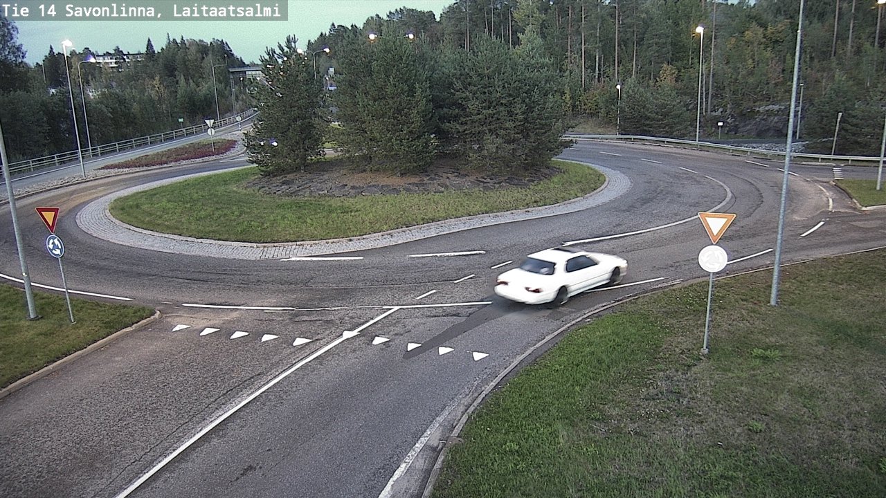 Weather Camera Image Road 14 Savonlinna, Laitaatsalmi, Savonlinna, Etelä-Savo