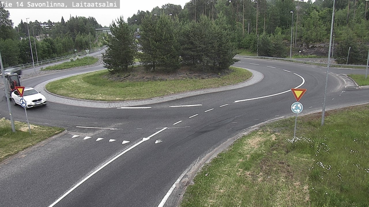 Kelikamerat Kuva Tie 14 Savonlinna, Laitaatsalmi, Savonlinna, Etelä-Savo