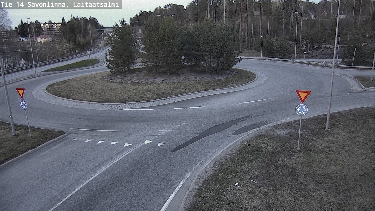 Weather Camera Image Väg 14 Nyslott, Laitaatsalmi, Savonlinna, Etelä-Savo