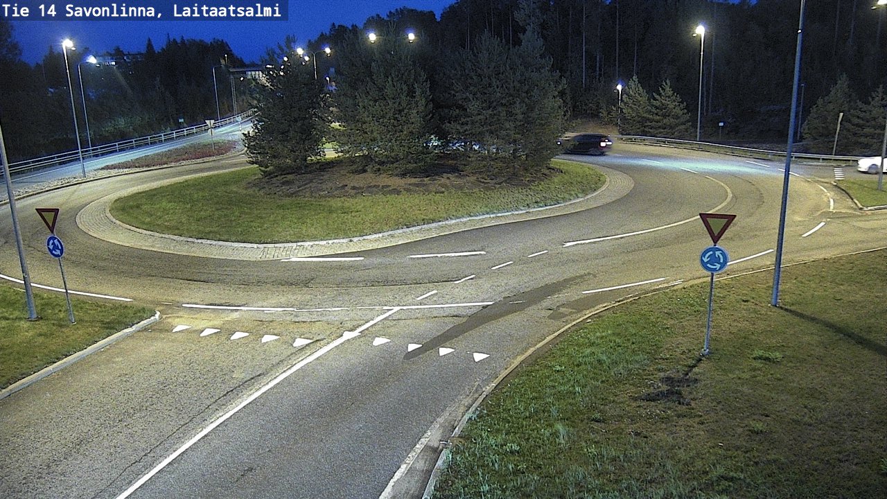 Weather Camera Image Road 14 Savonlinna, Laitaatsalmi, Savonlinna, Etelä-Savo