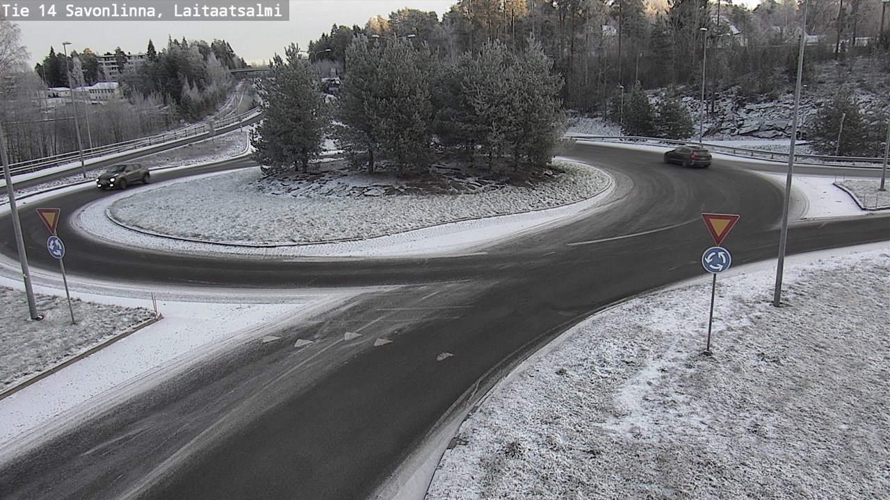 Kelikamerat Kuva Tie 14 Savonlinna, Laitaatsalmi, Savonlinna, Etelä-Savo