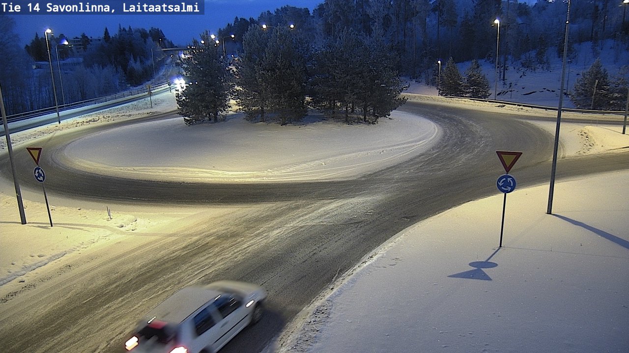 Kelikamerat Kuva Tie 14 Savonlinna, Laitaatsalmi, Savonlinna, Etelä-Savo