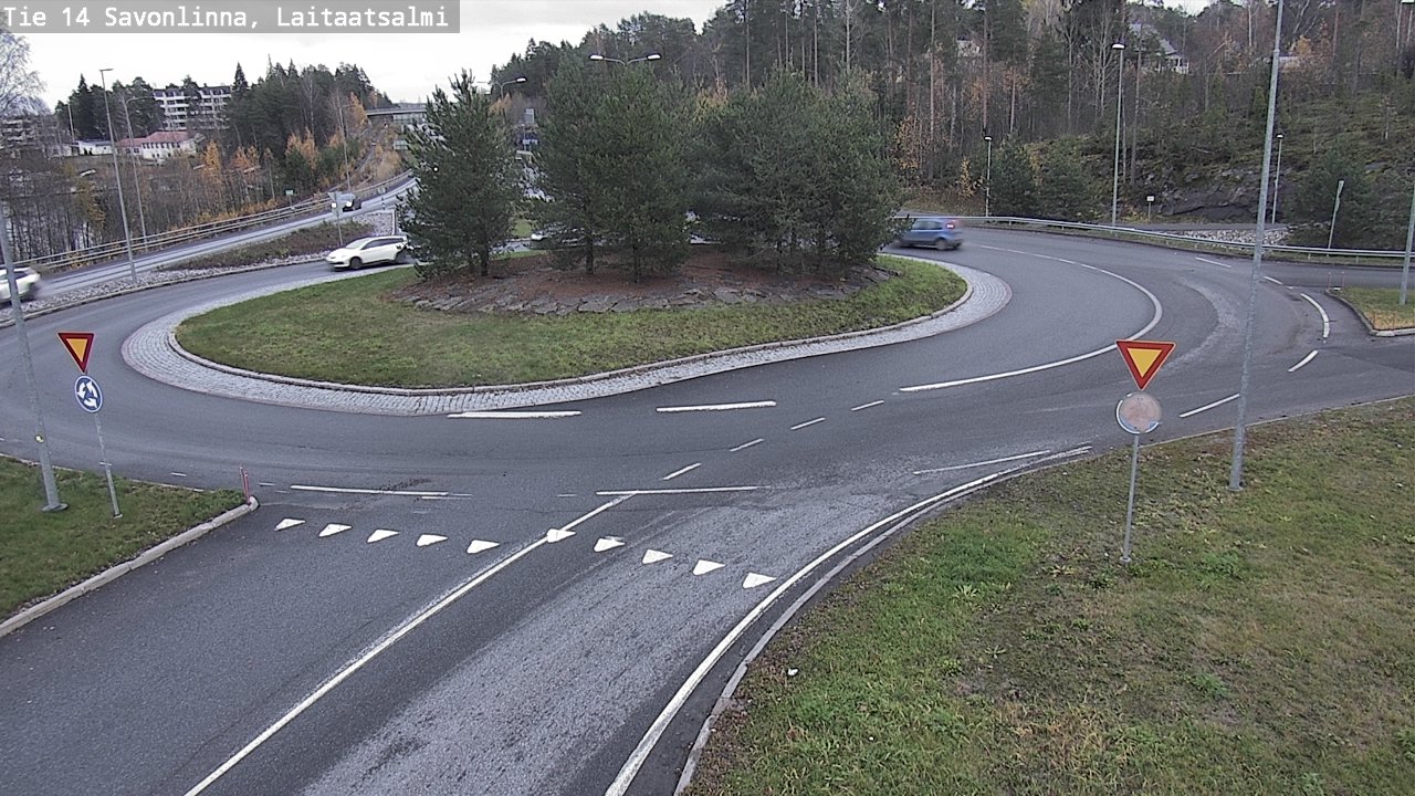 Kelikamerat Kuva Tie 14 Savonlinna, Laitaatsalmi, Savonlinna, Etelä-Savo