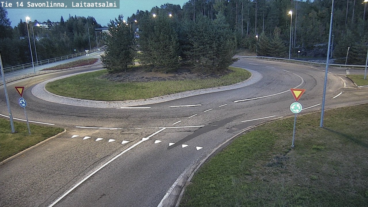 Weather Camera Image Road 14 Savonlinna, Laitaatsalmi, Savonlinna, Etelä-Savo