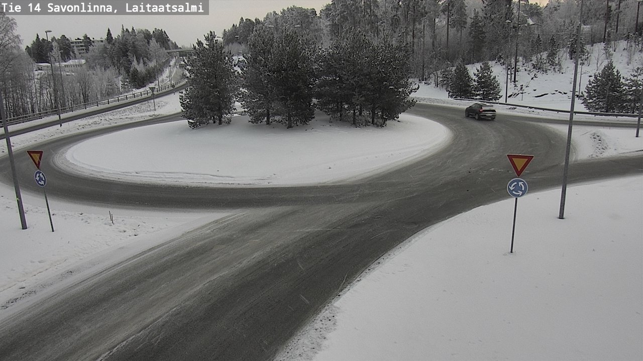 Kelikamerat Kuva Tie 14 Savonlinna, Laitaatsalmi, Savonlinna, Etelä-Savo