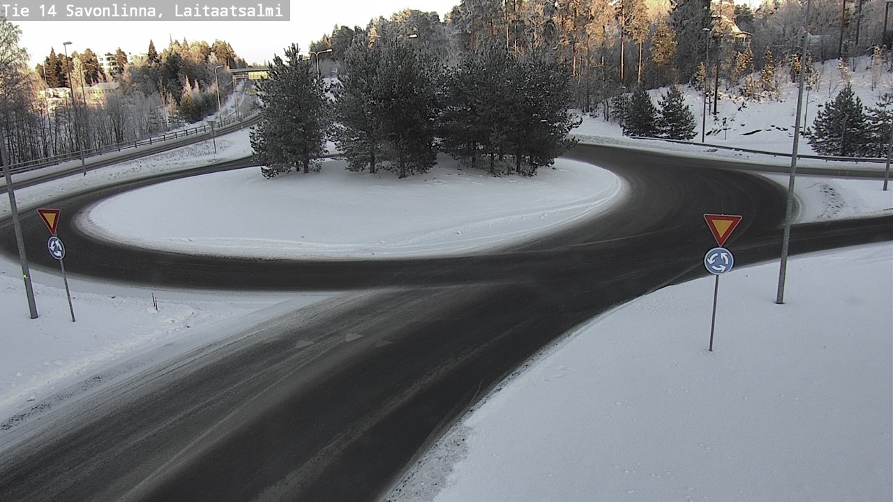 Kelikamerat Kuva Tie 14 Savonlinna, Laitaatsalmi, Savonlinna, Etelä-Savo