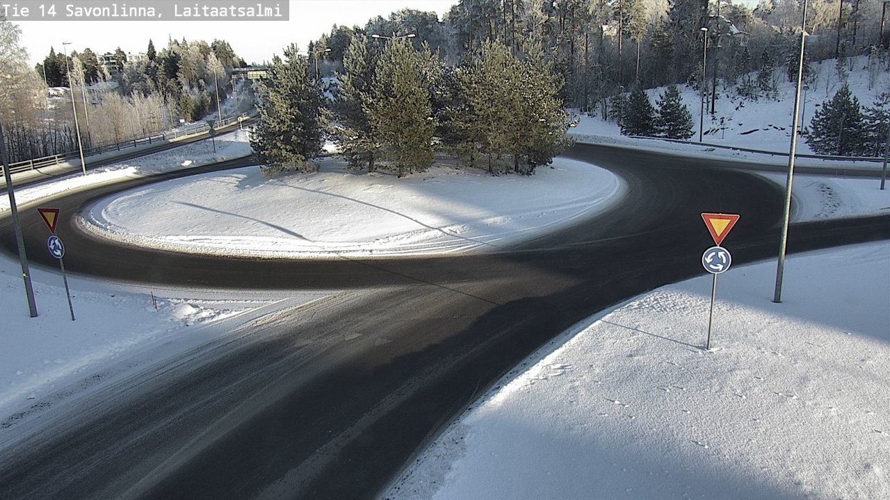 Kelikamerat Kuva Tie 14 Savonlinna, Laitaatsalmi, Savonlinna, Etelä-Savo