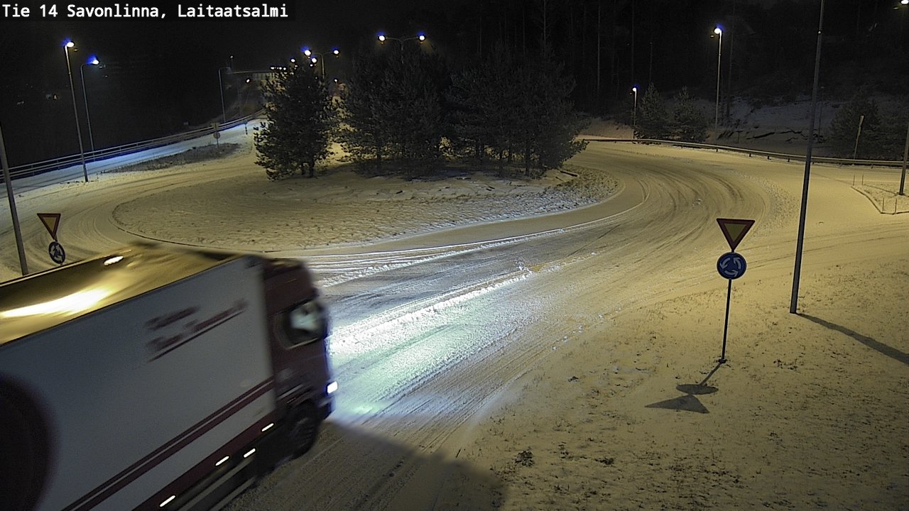 Kelikamerat Kuva Tie 14 Savonlinna, Laitaatsalmi, Savonlinna, Etelä-Savo