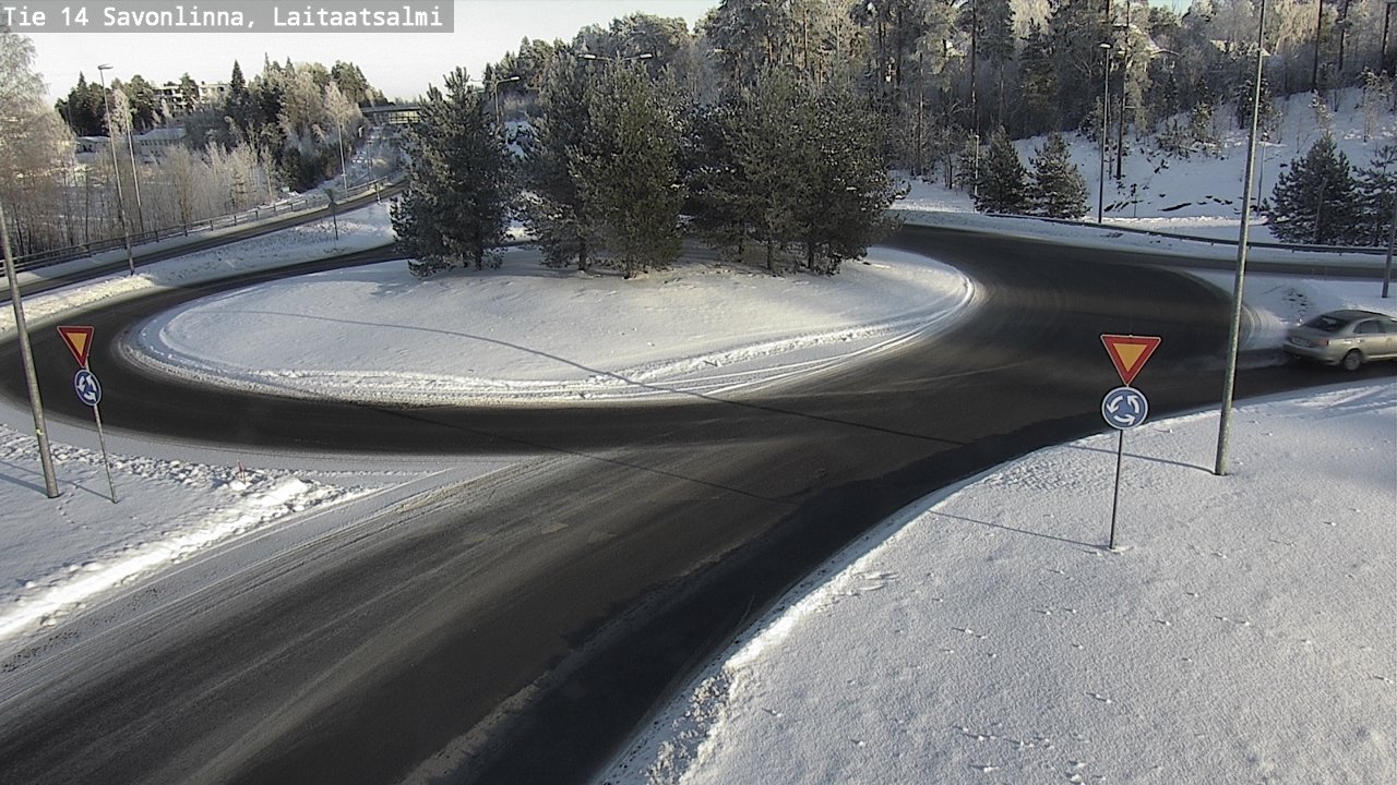 Kelikamerat Kuva Tie 14 Savonlinna, Laitaatsalmi, Savonlinna, Etelä-Savo