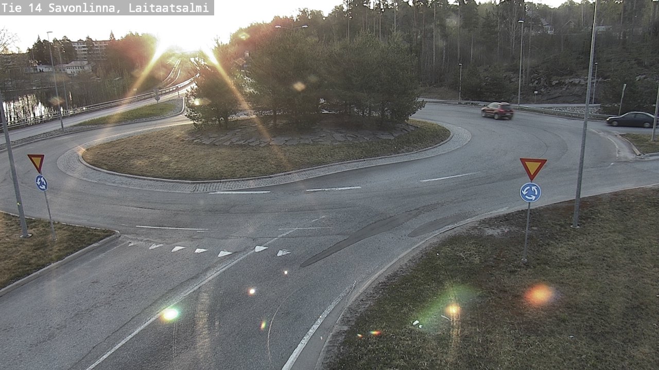 Kelikamerat Kuva Tie 14 Savonlinna, Laitaatsalmi, Savonlinna, Etelä-Savo