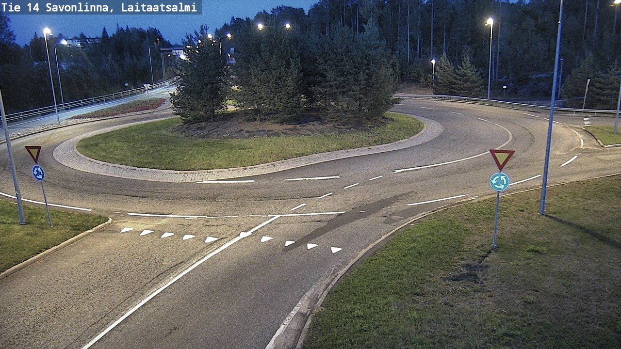 Weather Camera Image Road 14 Savonlinna, Laitaatsalmi, Savonlinna, Etelä-Savo