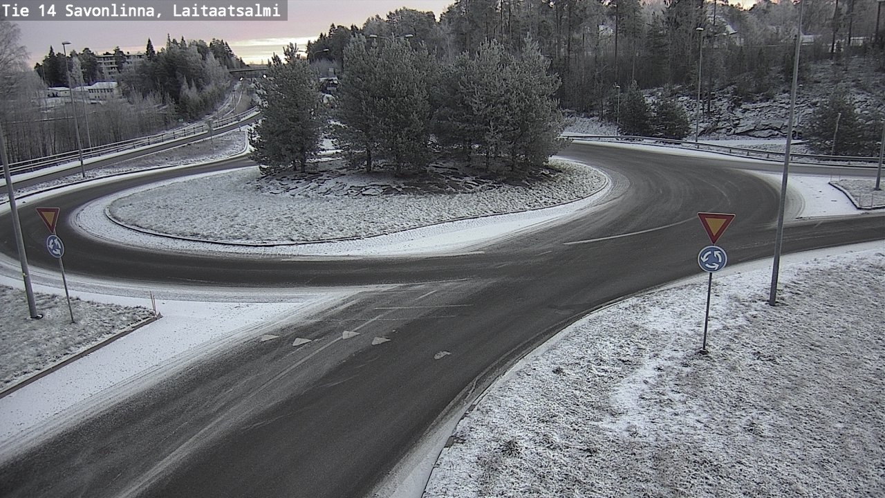 Kelikamerat Kuva Tie 14 Savonlinna, Laitaatsalmi, Savonlinna, Etelä-Savo
