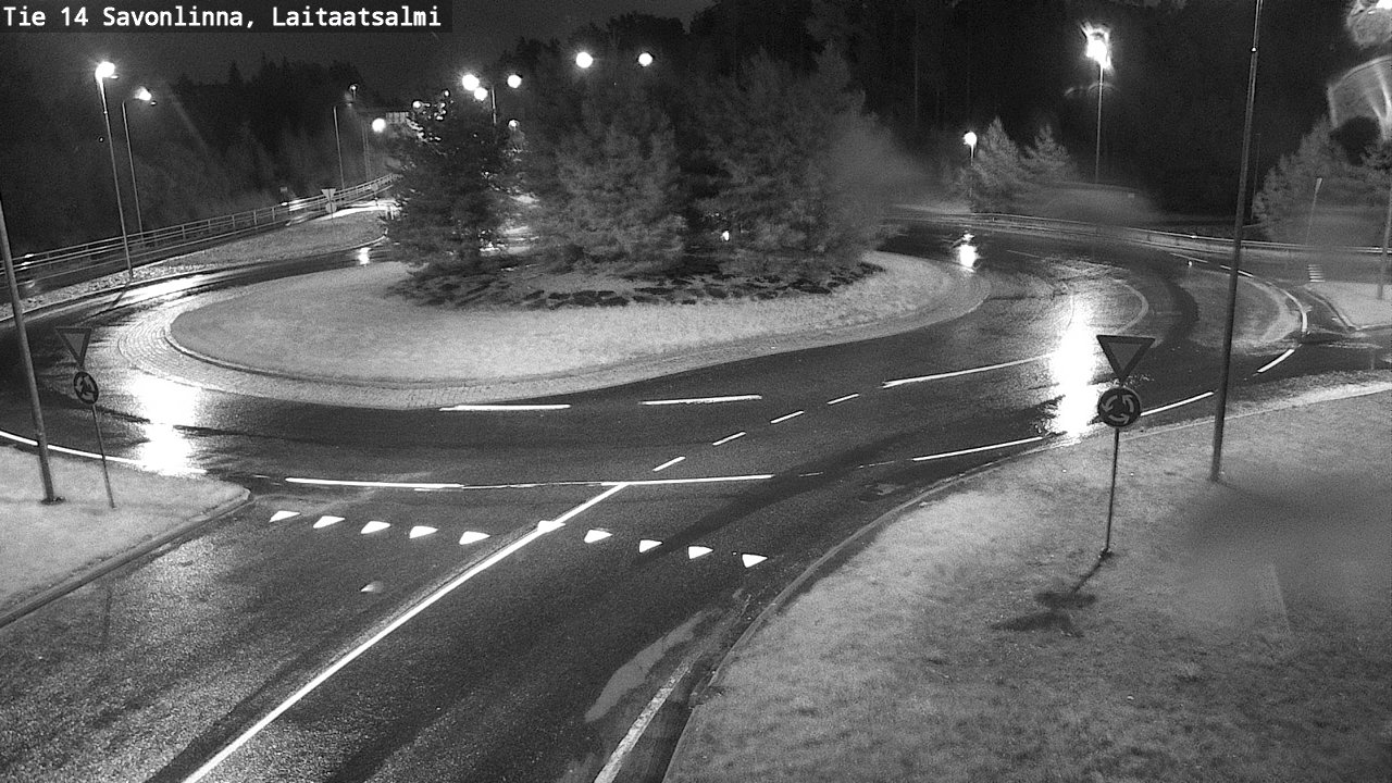 Weather Camera Image Road 14 Savonlinna, Laitaatsalmi, Savonlinna, Etelä-Savo