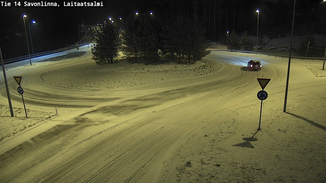 Kelikamerat Kuva Tie 14 Savonlinna, Laitaatsalmi, Savonlinna, Etelä-Savo