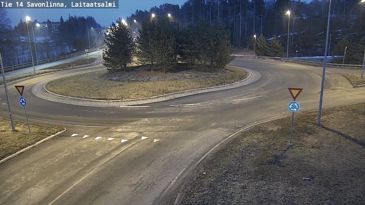 Weather Camera Image Väg 14 Nyslott, Laitaatsalmi, Savonlinna, Etelä-Savo