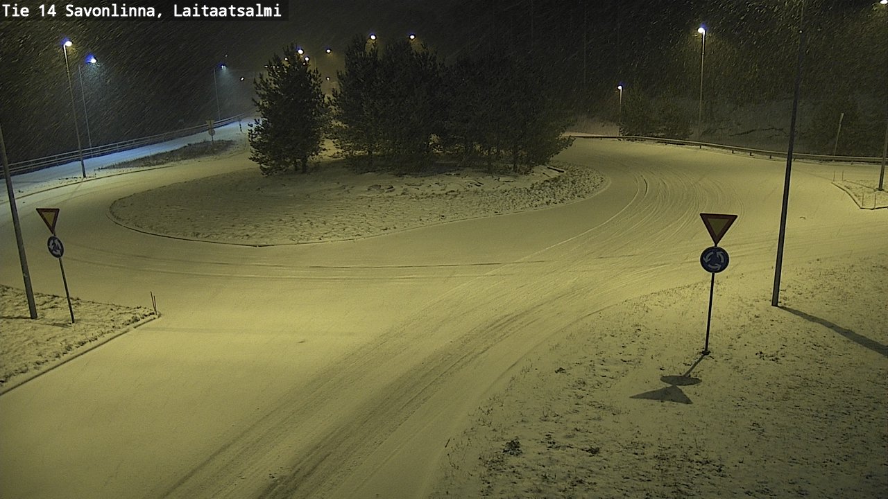 Kelikamerat Kuva Tie 14 Savonlinna, Laitaatsalmi, Savonlinna, Etelä-Savo