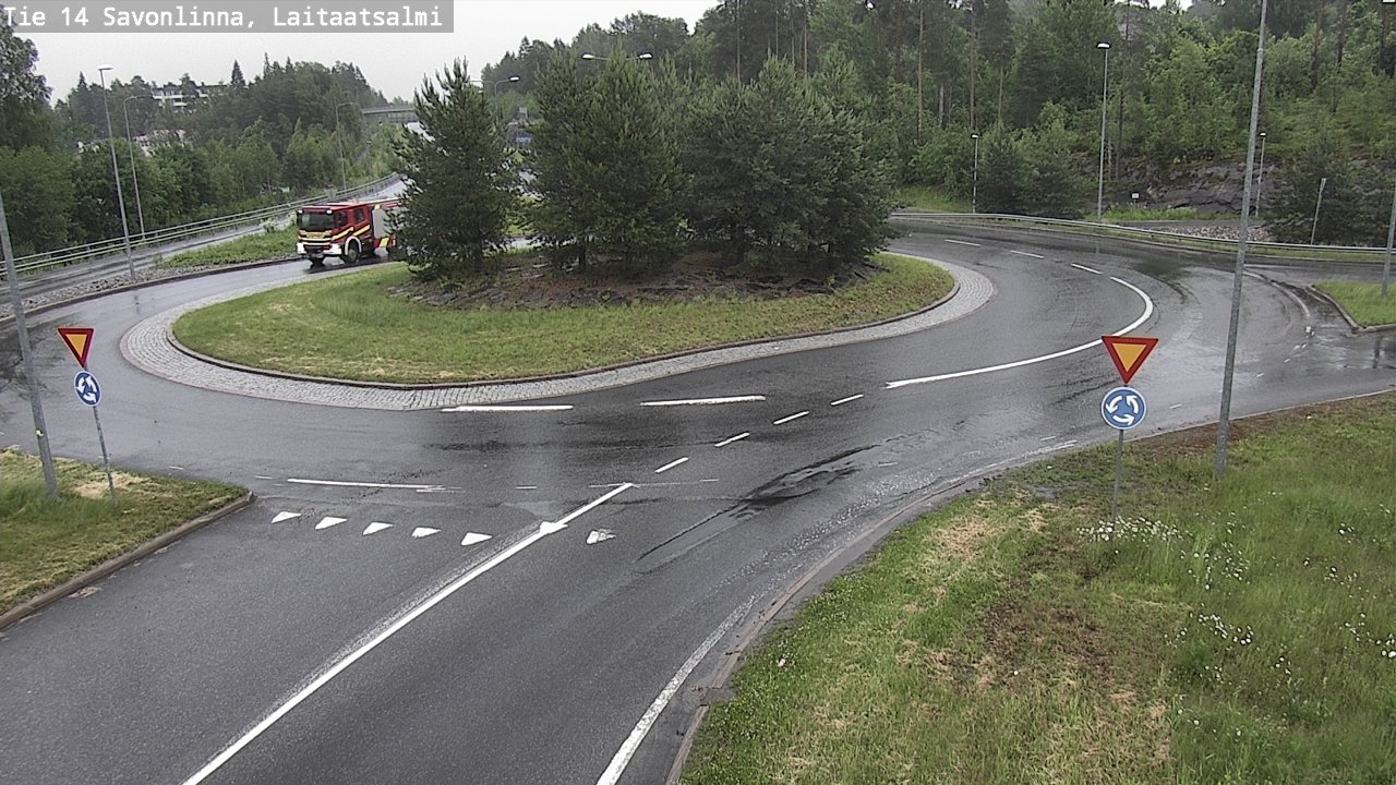 Kelikamerat Kuva Tie 14 Savonlinna, Laitaatsalmi, Savonlinna, Etelä-Savo