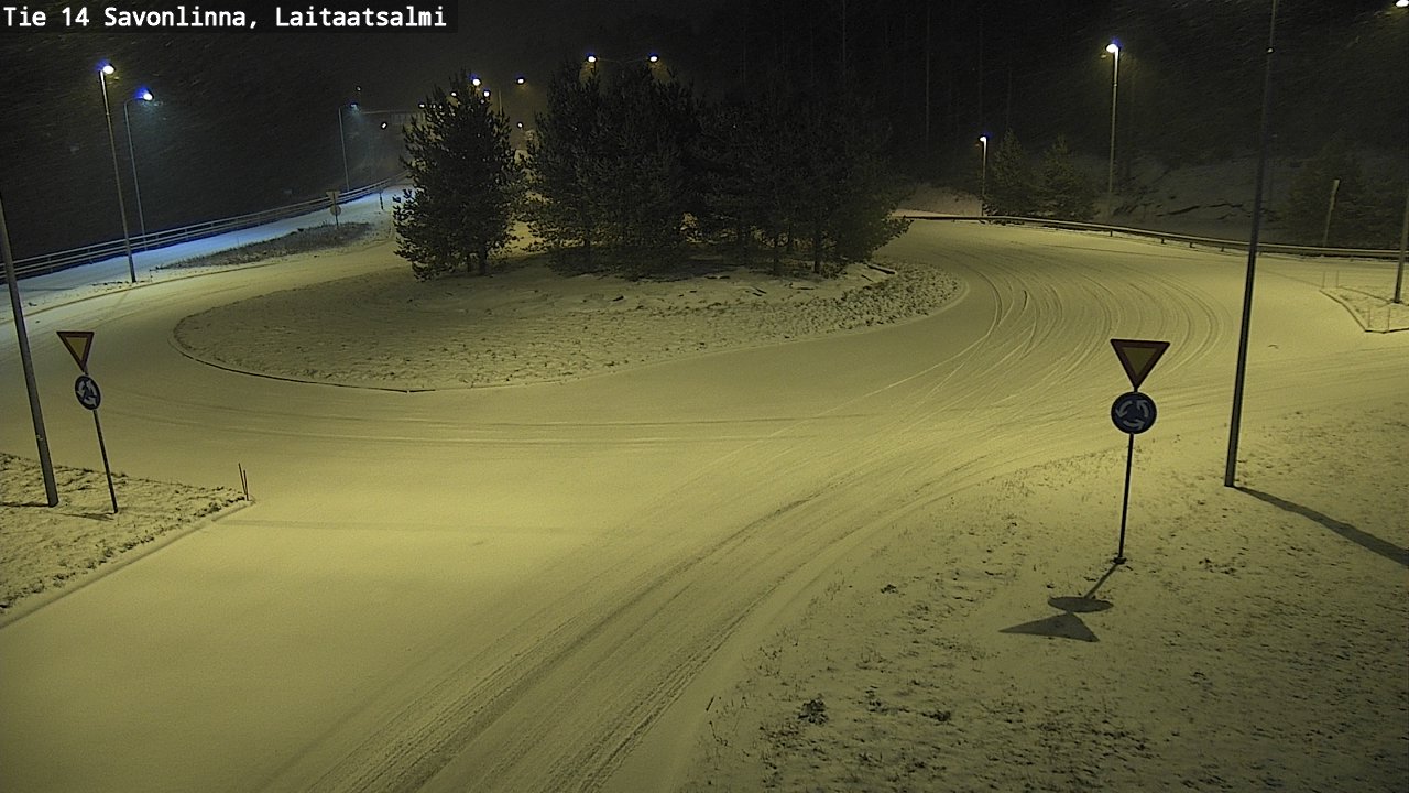 Kelikamerat Kuva Tie 14 Savonlinna, Laitaatsalmi, Savonlinna, Etelä-Savo