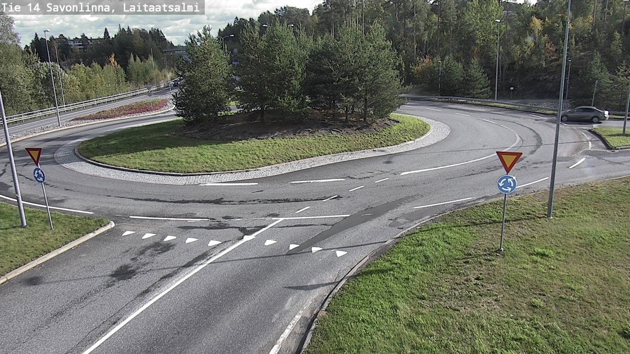 Kelikamerat Kuva Tie 14 Savonlinna, Laitaatsalmi, Savonlinna, Etelä-Savo