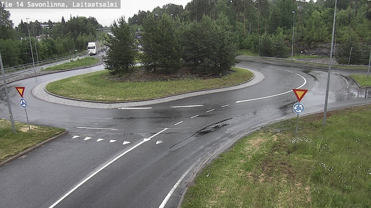 Kelikamerat Kuva Tie 14 Savonlinna, Laitaatsalmi, Savonlinna, Etelä-Savo