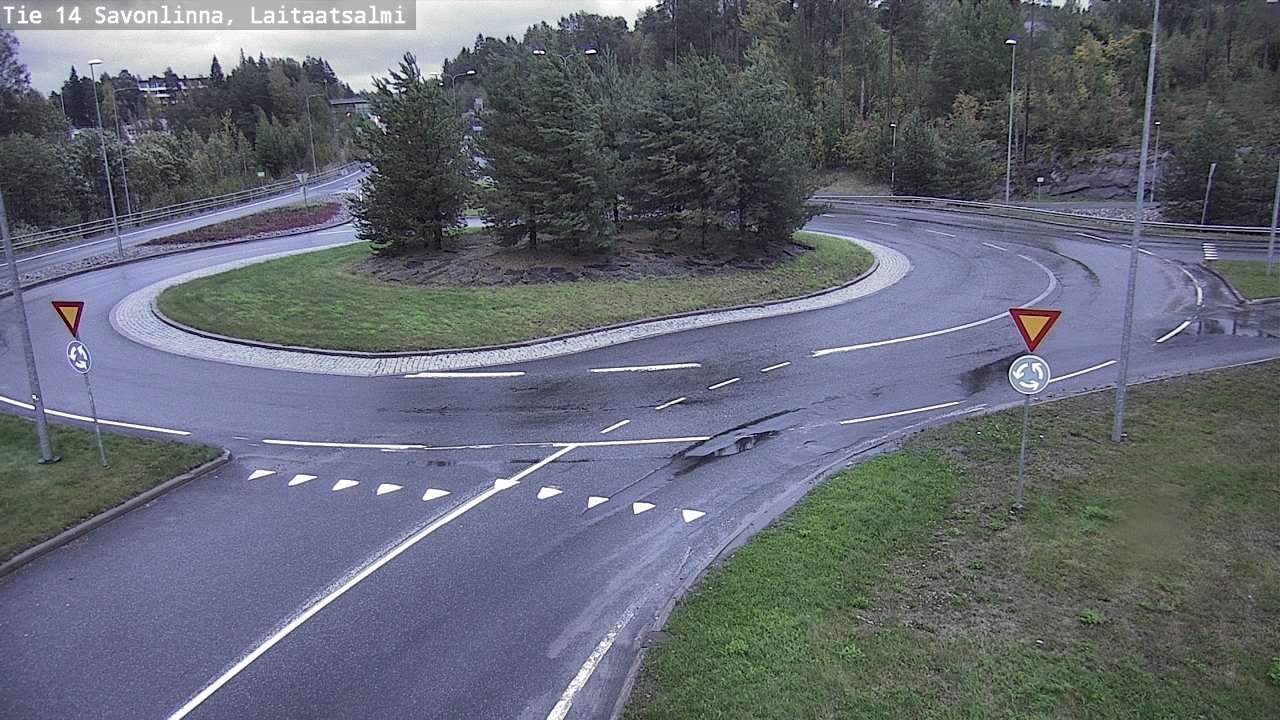 Weather Camera Image Road 14 Savonlinna, Laitaatsalmi, Savonlinna, Etelä-Savo
